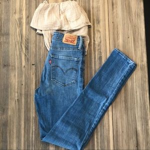 Levi’s 721 High Rise Skinny 25W 30L